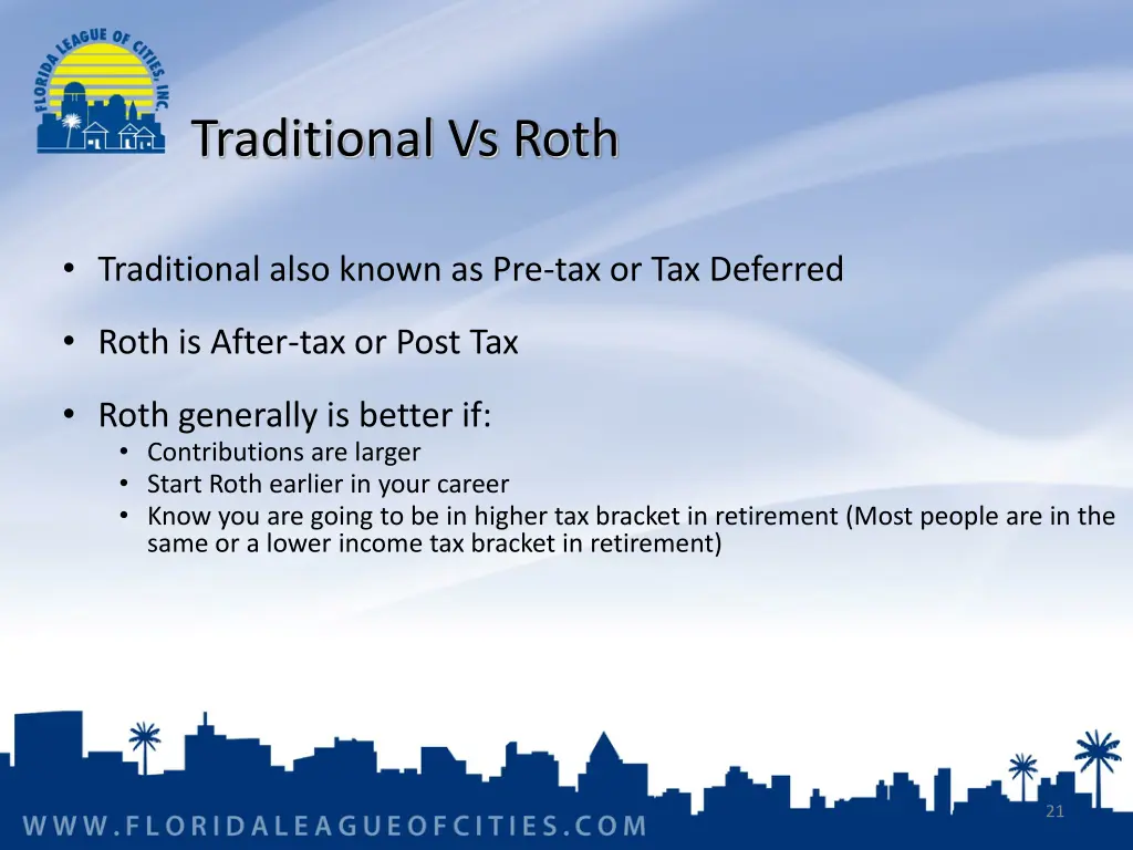 traditional vs roth