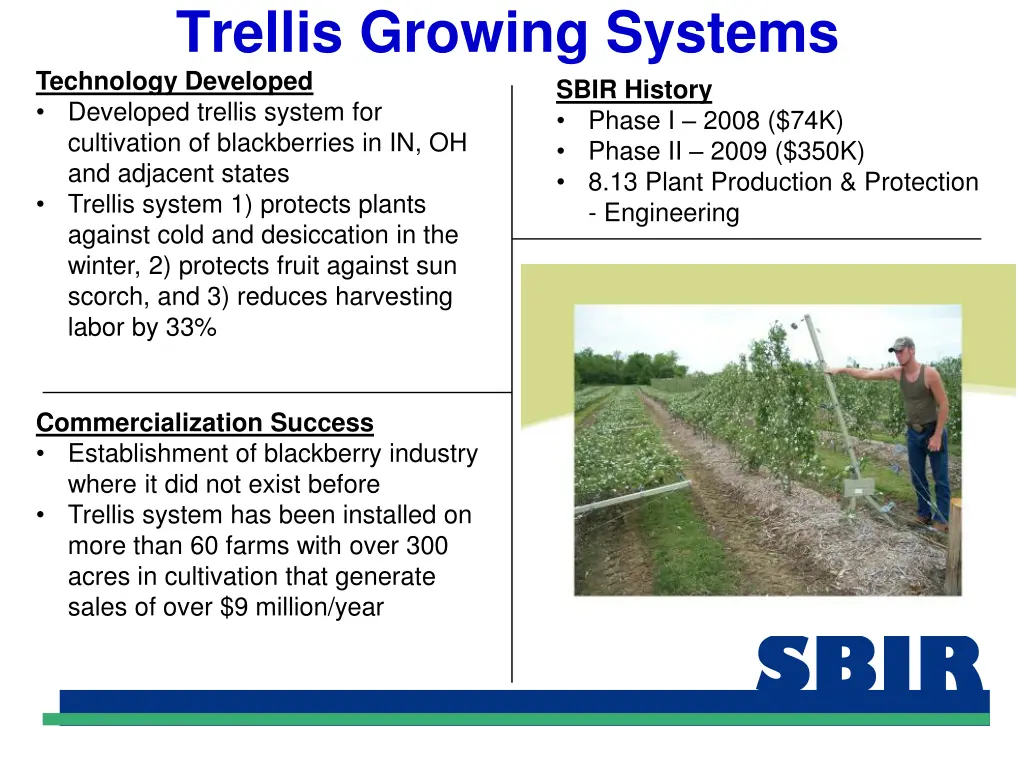 trellis growing systems technology developed