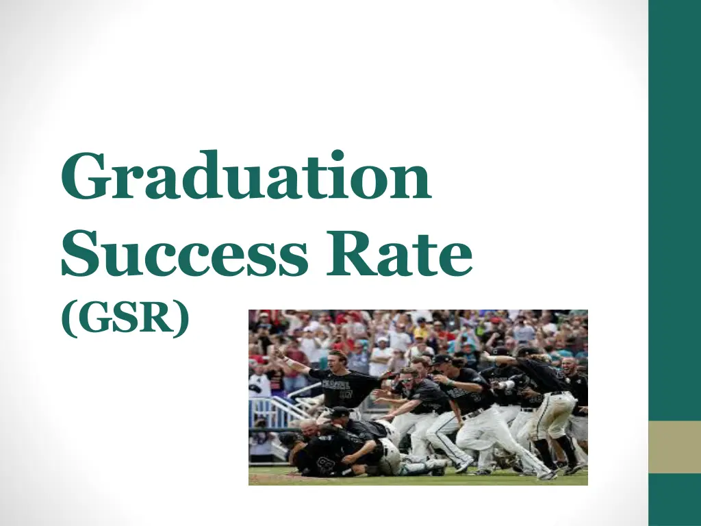 graduation success rate gsr