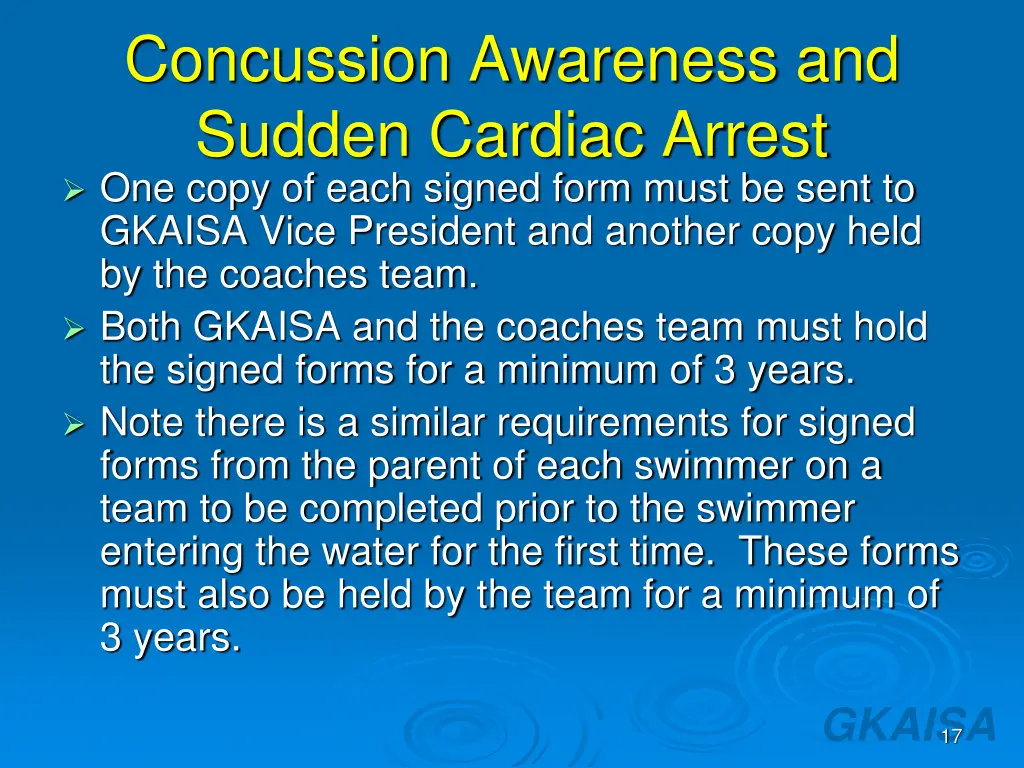 concussion awareness and sudden cardiac arrest 1