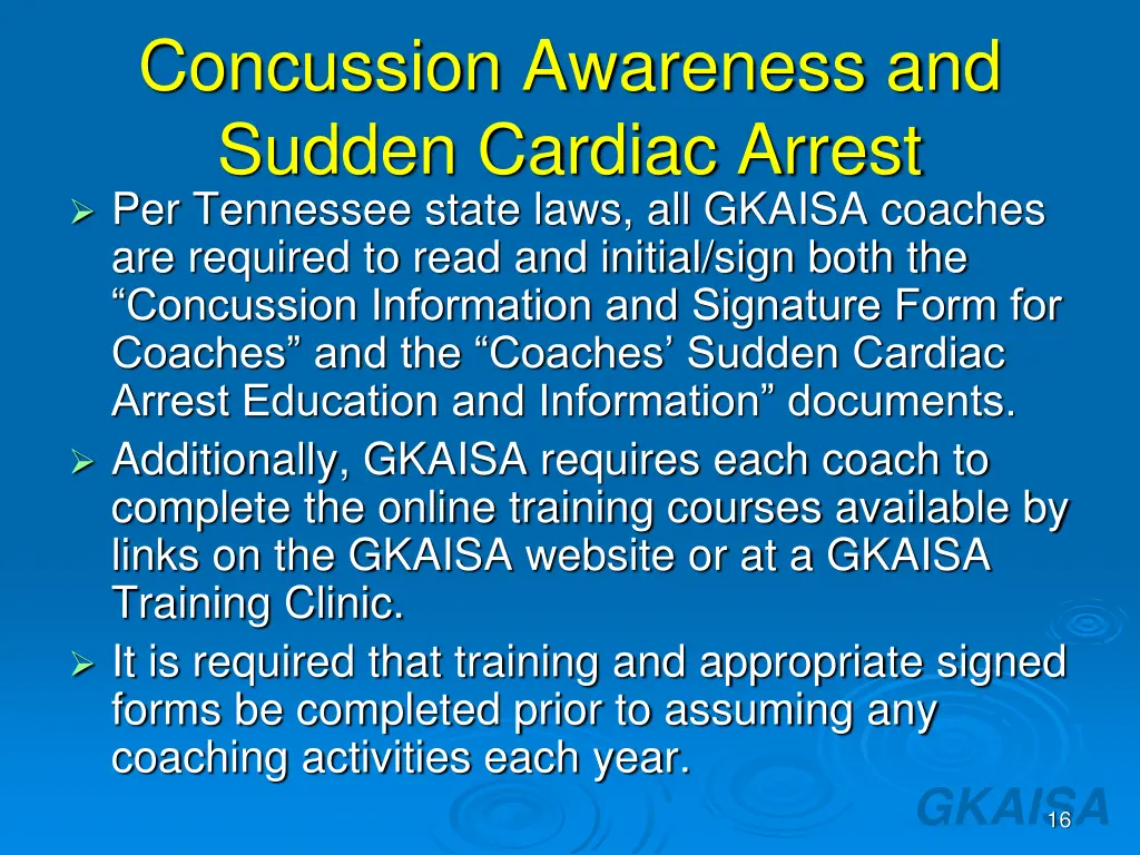 concussion awareness and sudden cardiac arrest