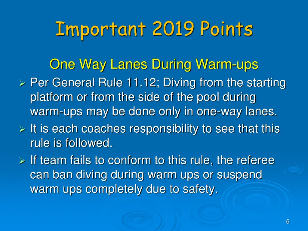 important 2019 points 1