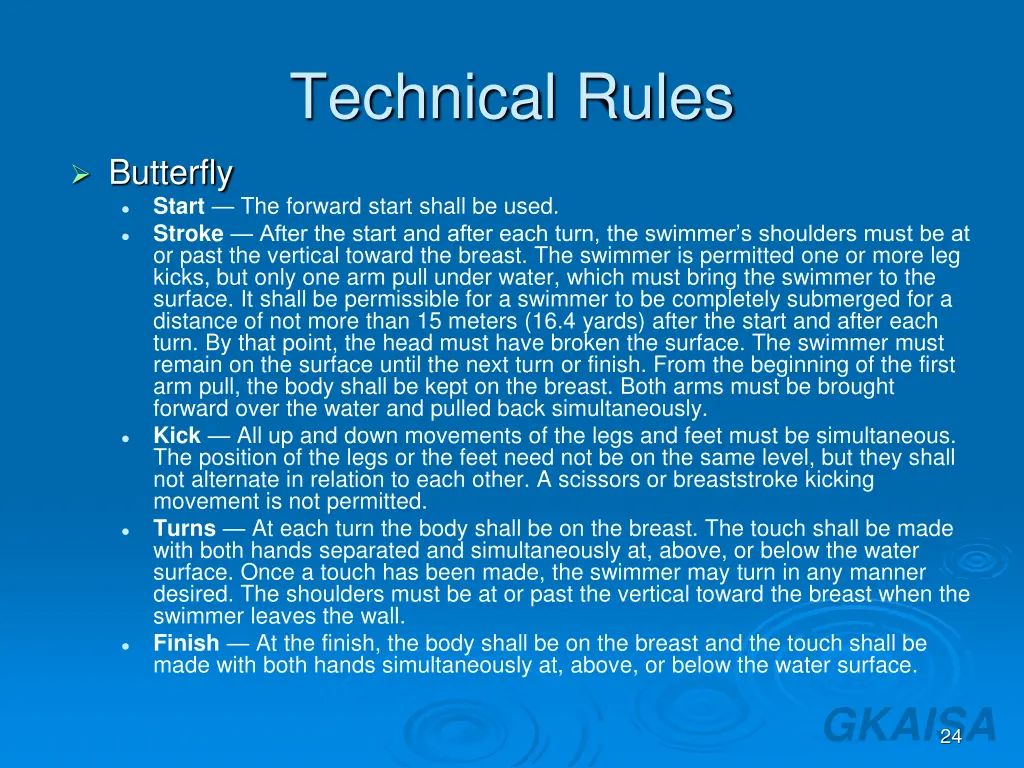 technical rules 3