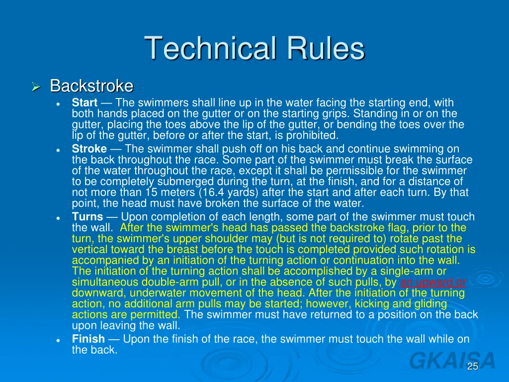 technical rules 4