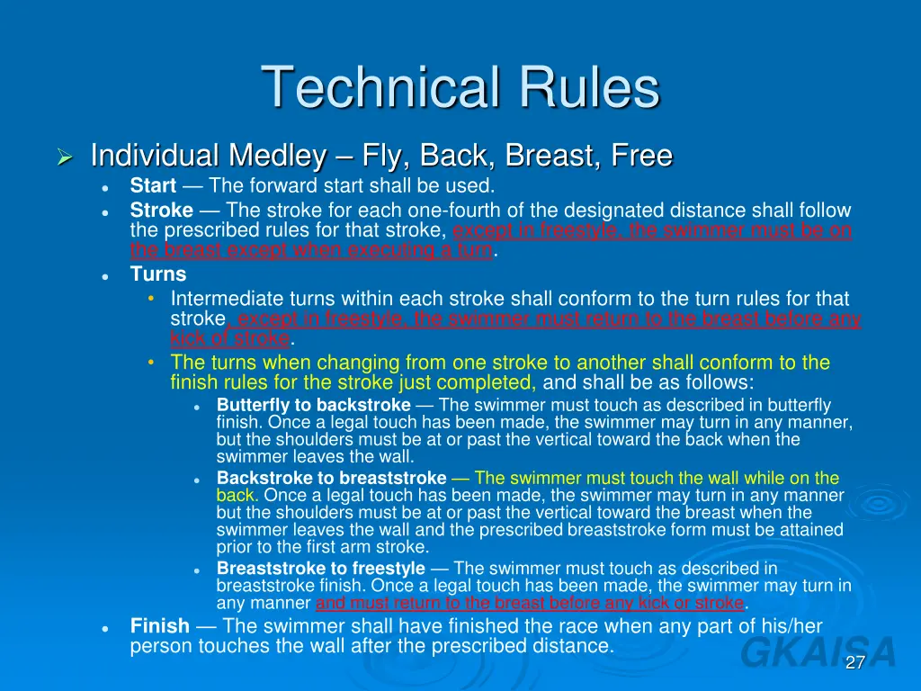 technical rules 6