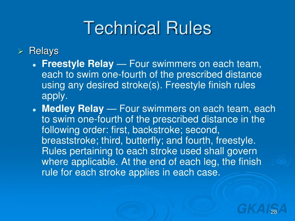 technical rules 7