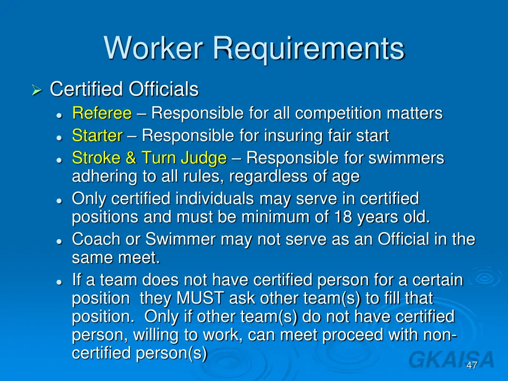 worker requirements 1