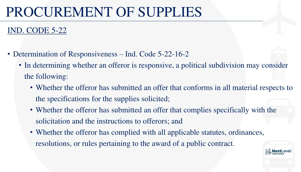 procurement of supplies 5