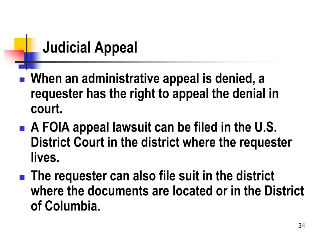 judicial appeal