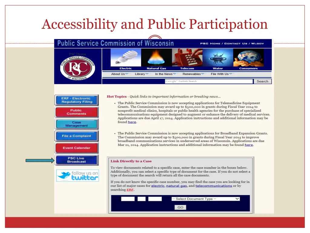 accessibility and public participation