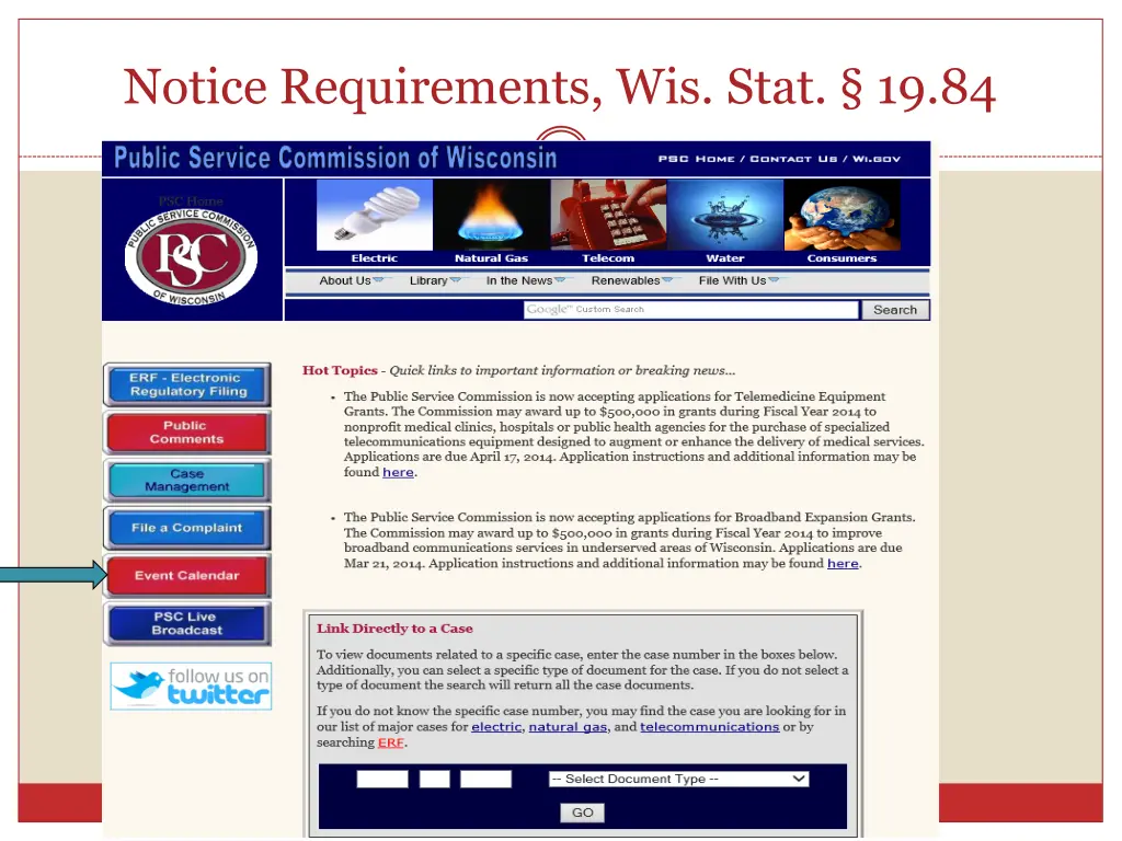 notice requirements wis stat 19 84