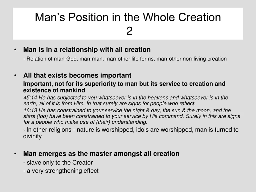 man s position in the whole creation 2