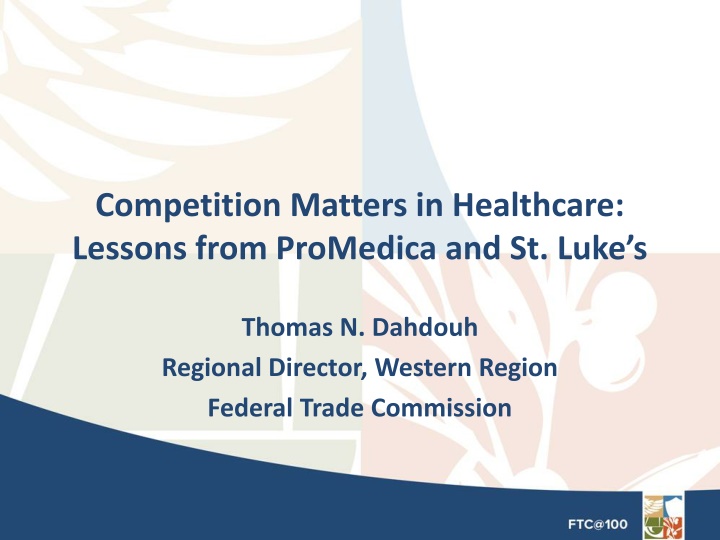 competition matters in healthcare lessons from