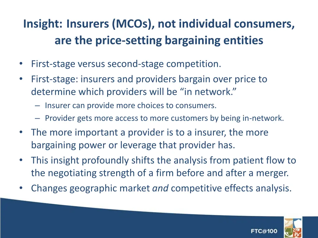 insight insurers mcos not individual consumers