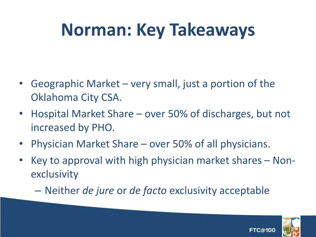 norman key takeaways