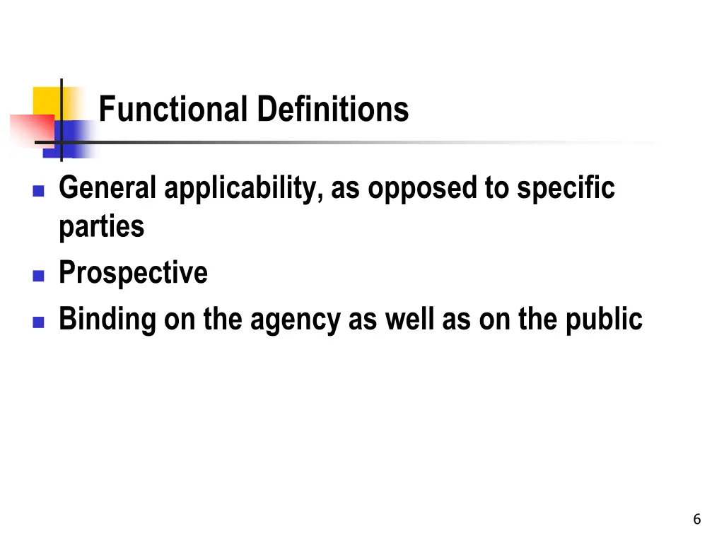 functional definitions