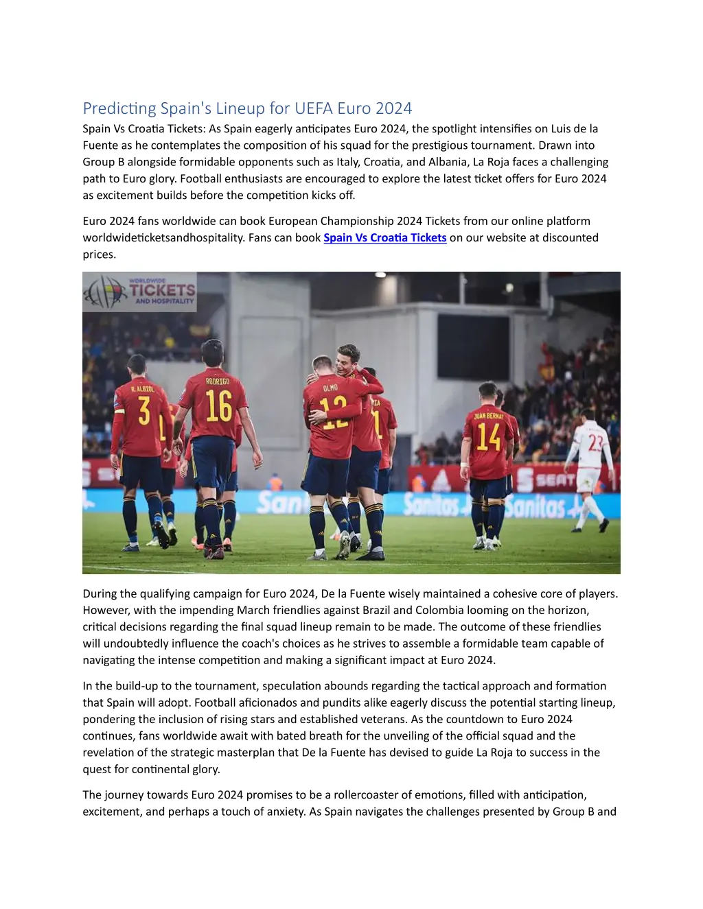 predicting spain s lineup for uefa euro 2024