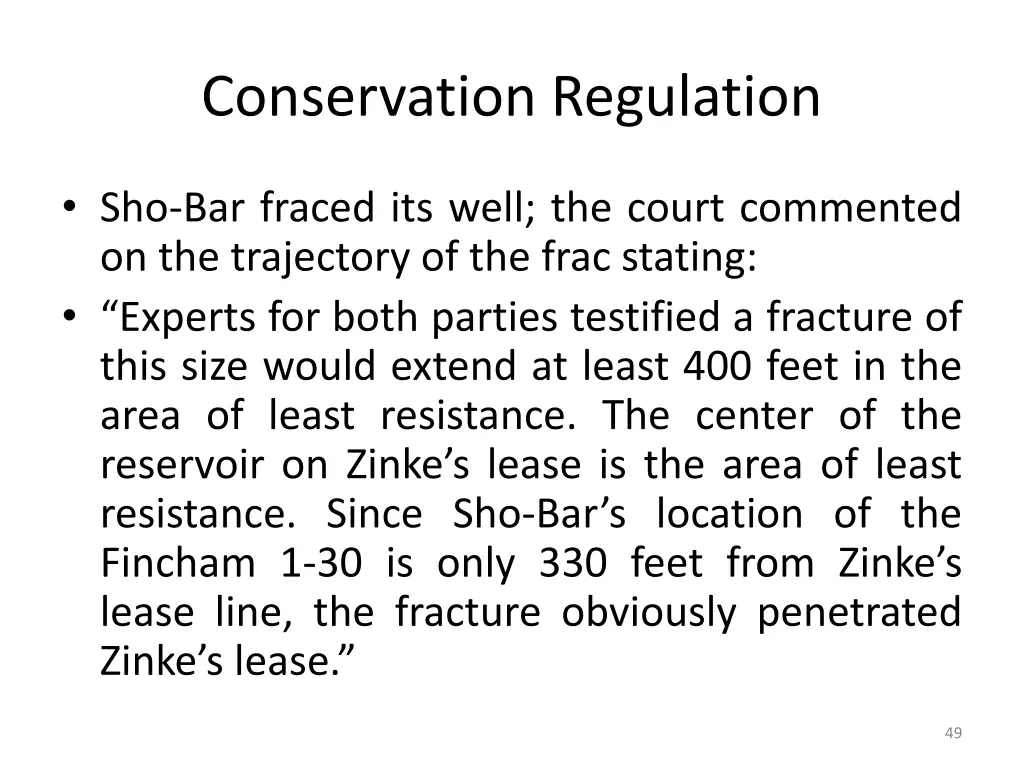 conservation regulation 4