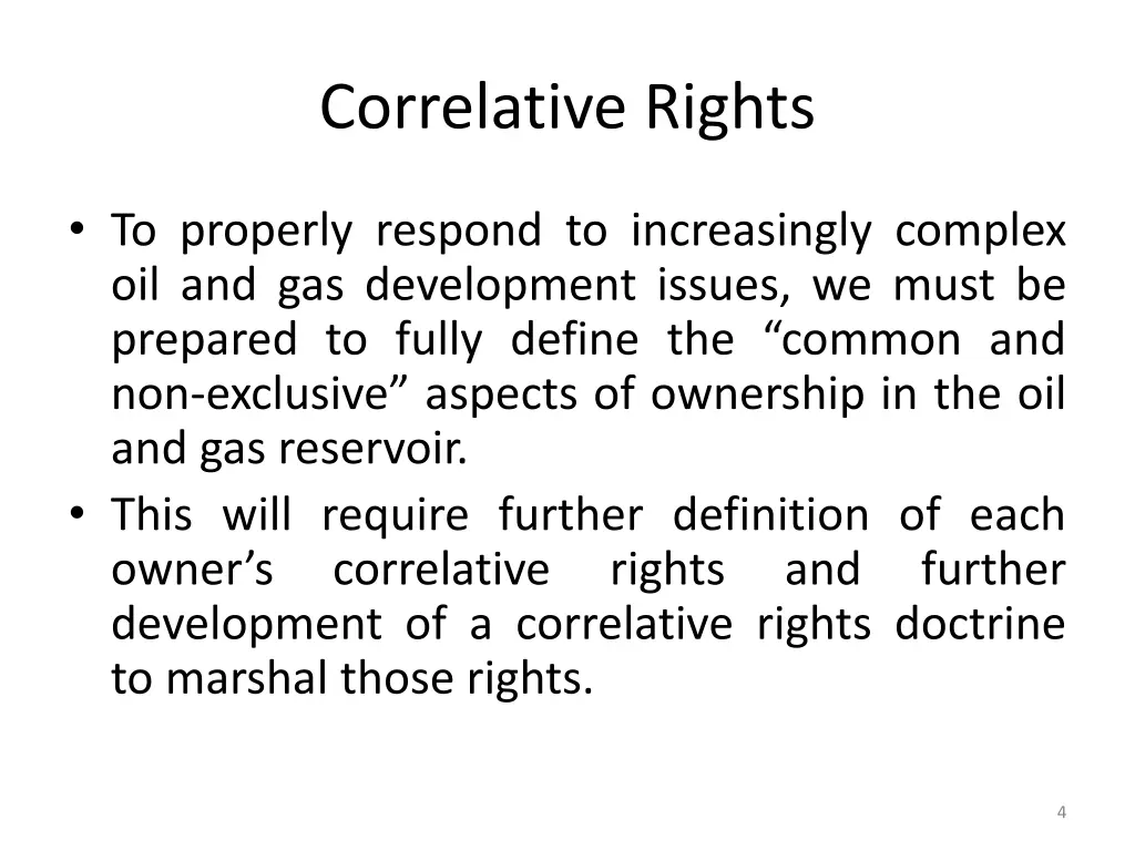 correlative rights 2