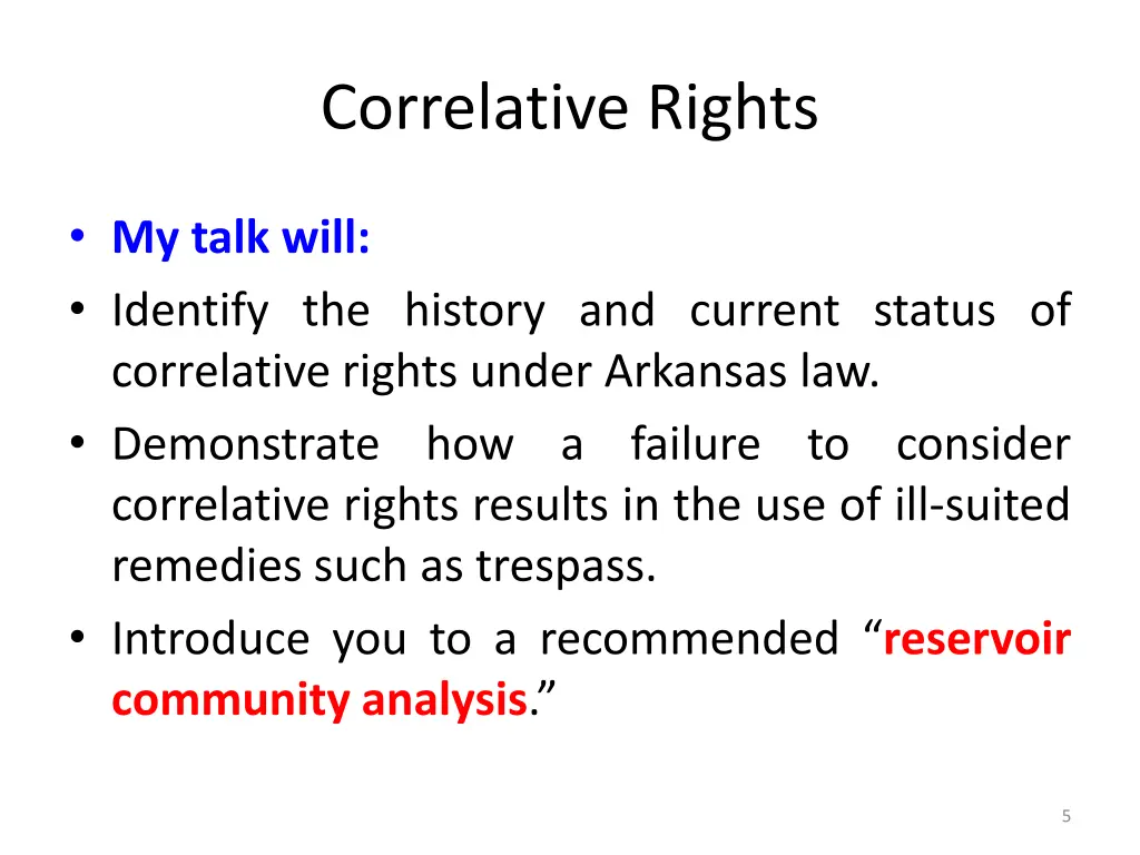 correlative rights 3