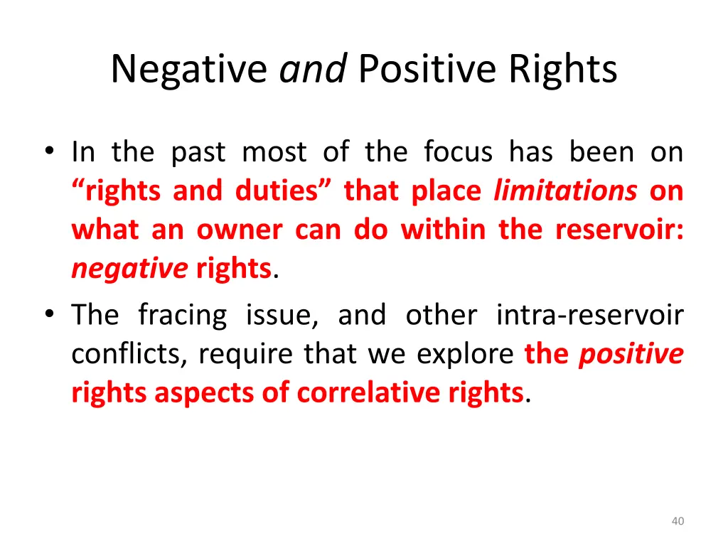 negative and positive rights