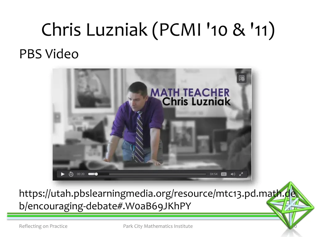 chris luzniak pcmi 10 11 1