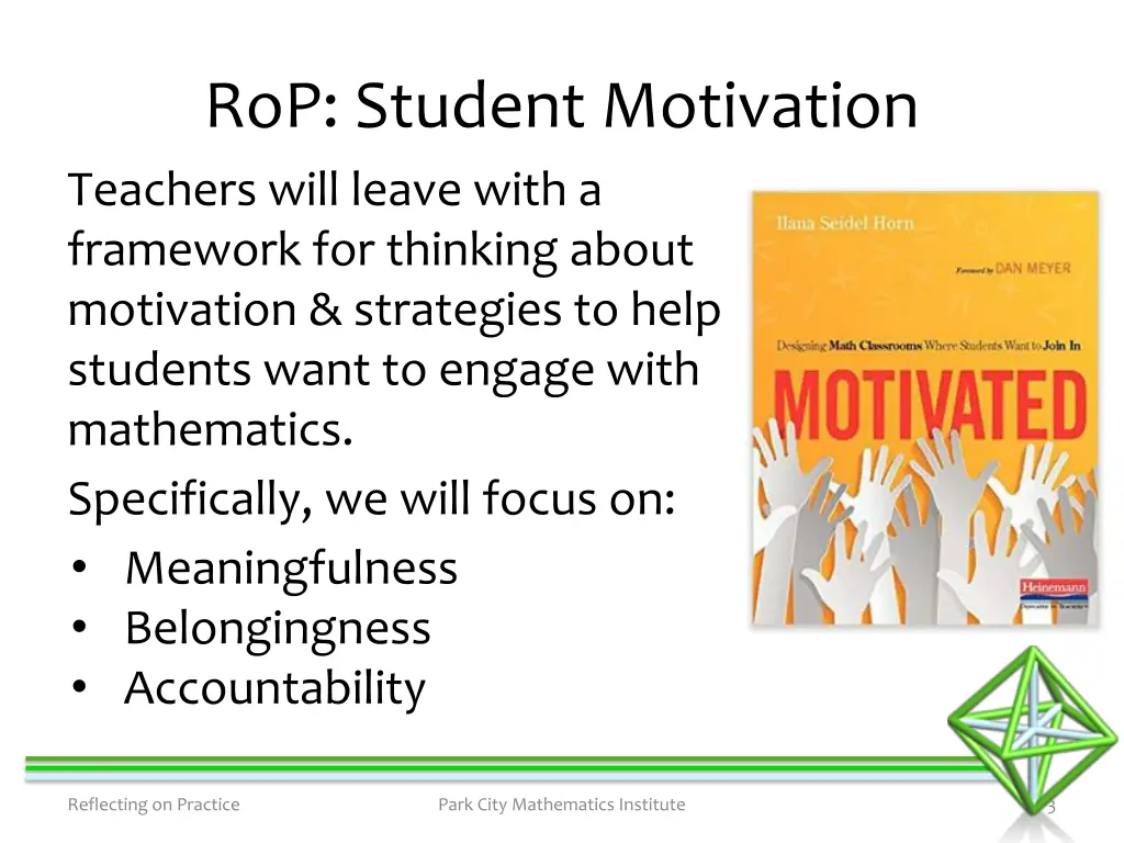 rop student motivation teachers will leave with