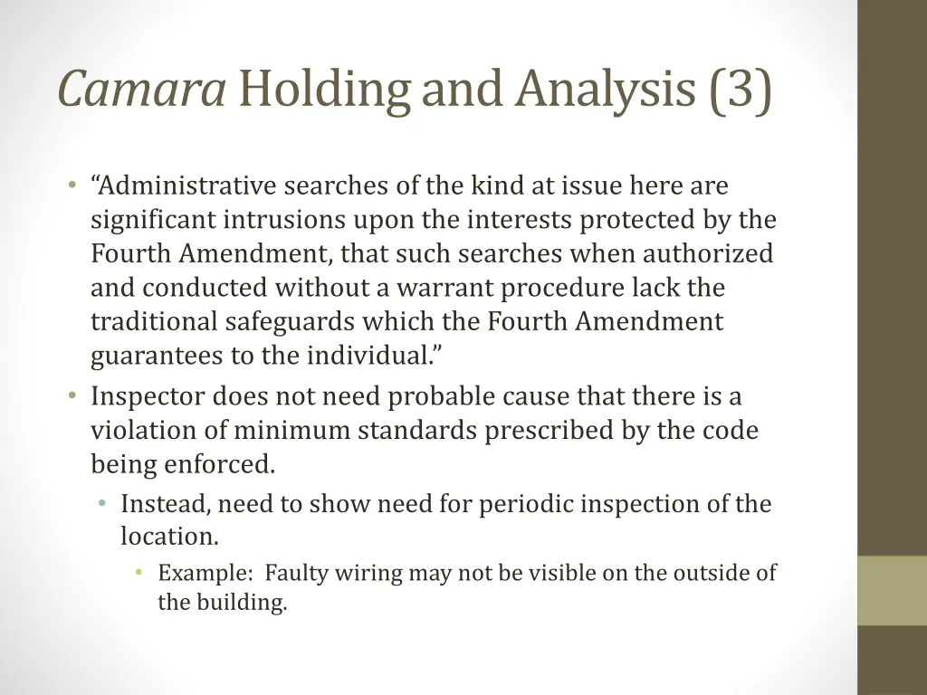 camara holding and analysis 3