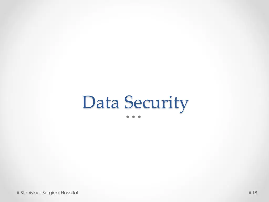 data security