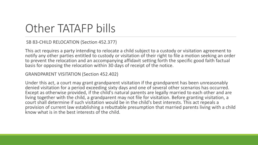 other tatafp bills 1