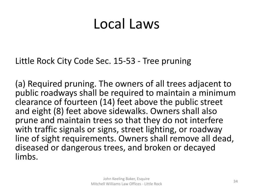 local laws 1