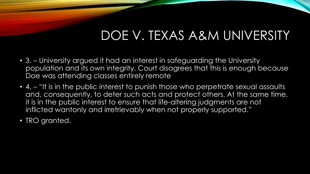 doe v texas a m university 2