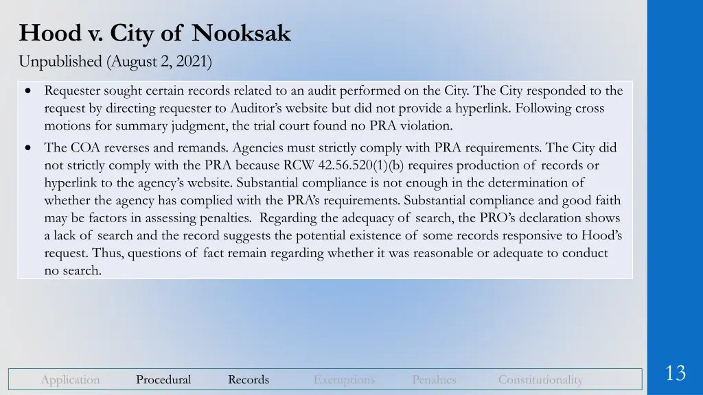 hood v city of nooksak unpublished august 2 2021