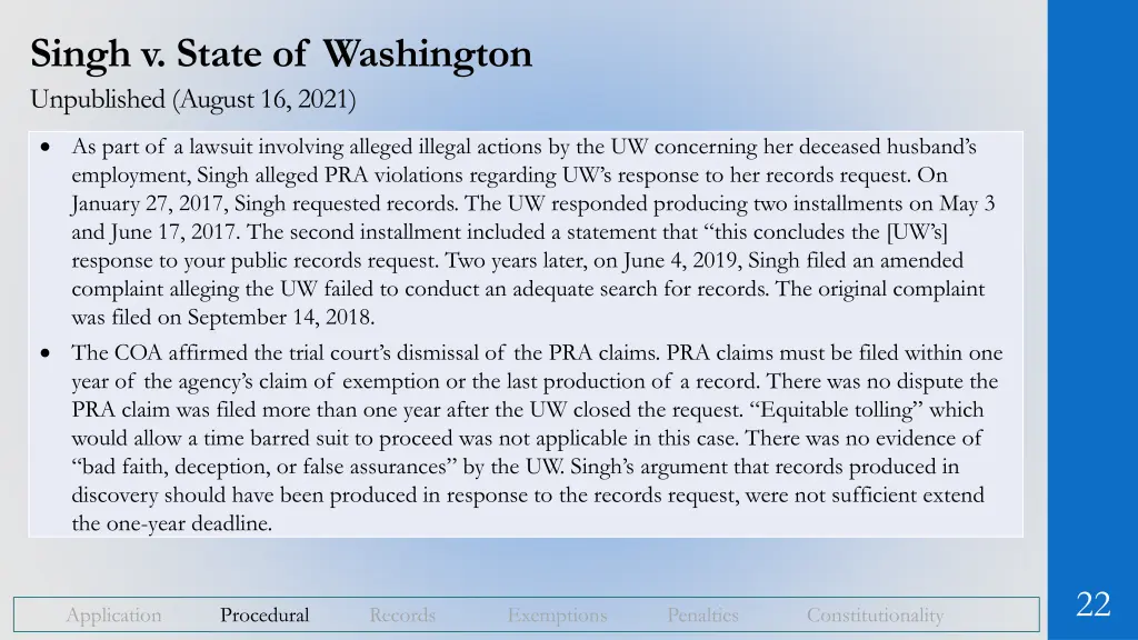 singh v state of washington unpublished august