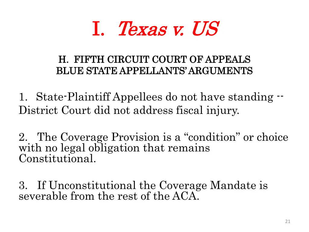 i i texas v us texas v us 17