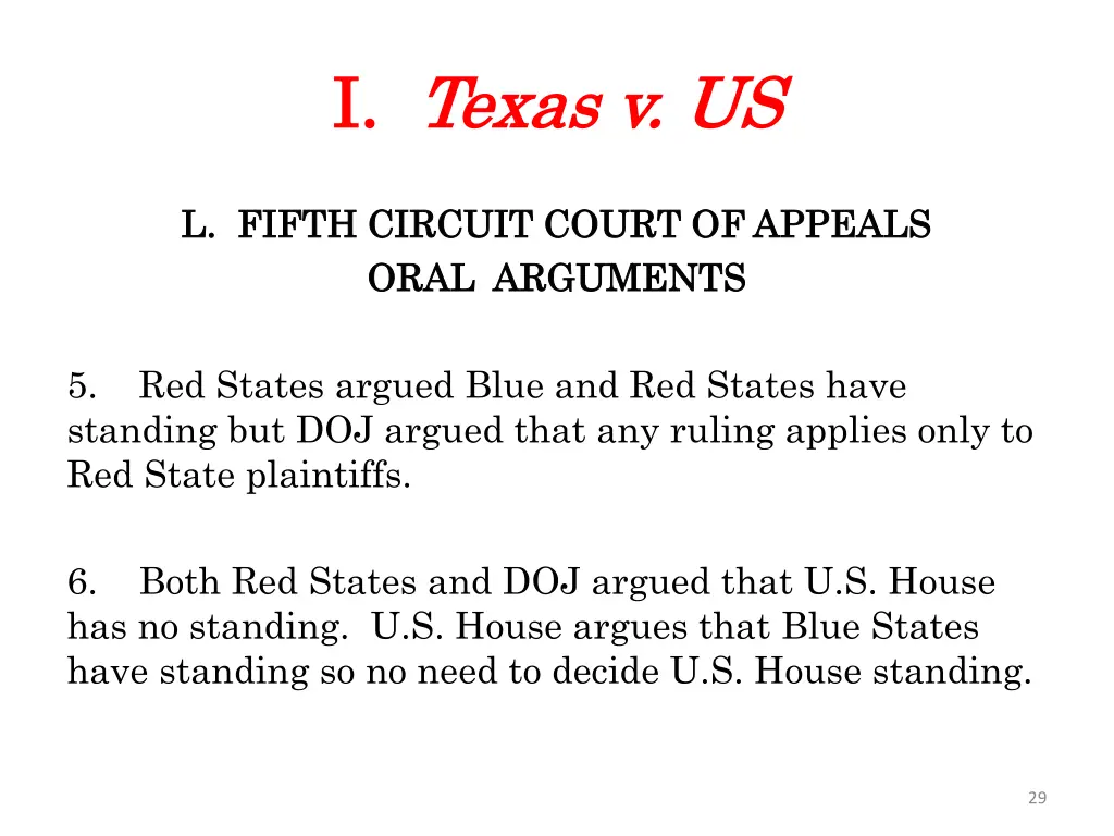 i i texas v us texas v us 25