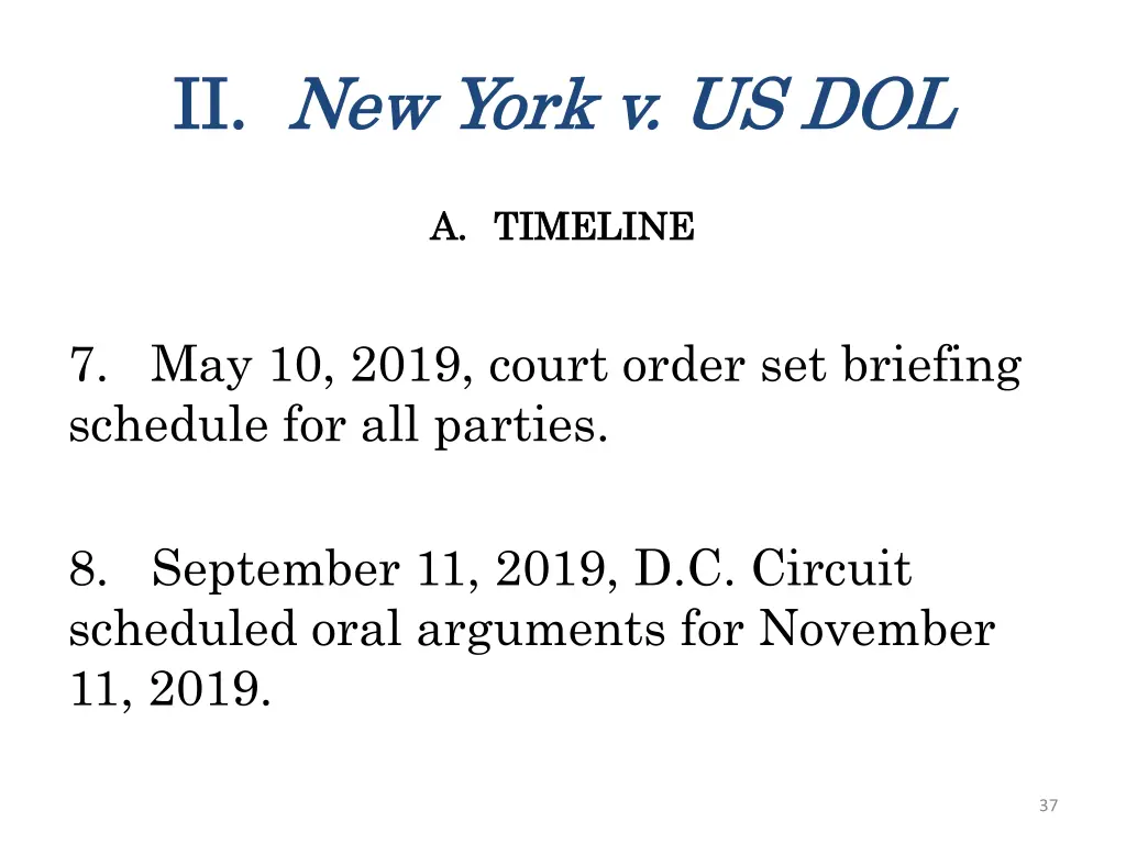 ii ii new york v us dol new york v us dol 1