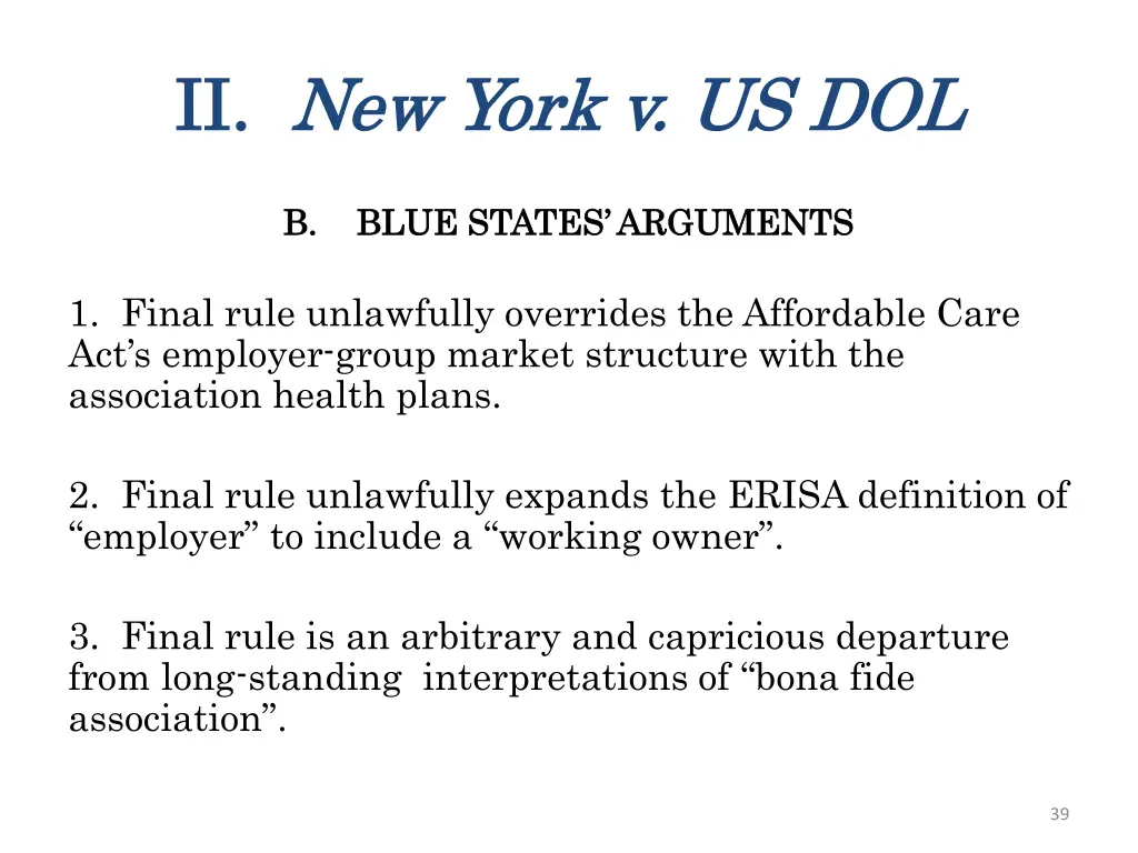 ii ii new york v us dol new york v us dol 3