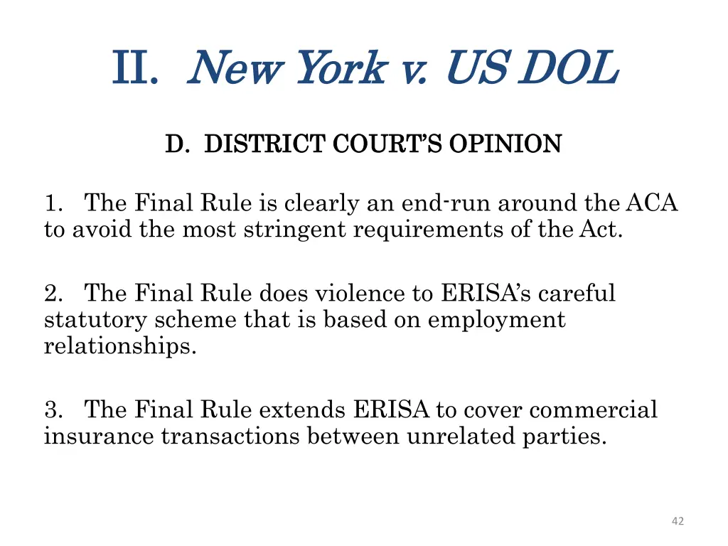 ii ii new york v us dol new york v us dol 6