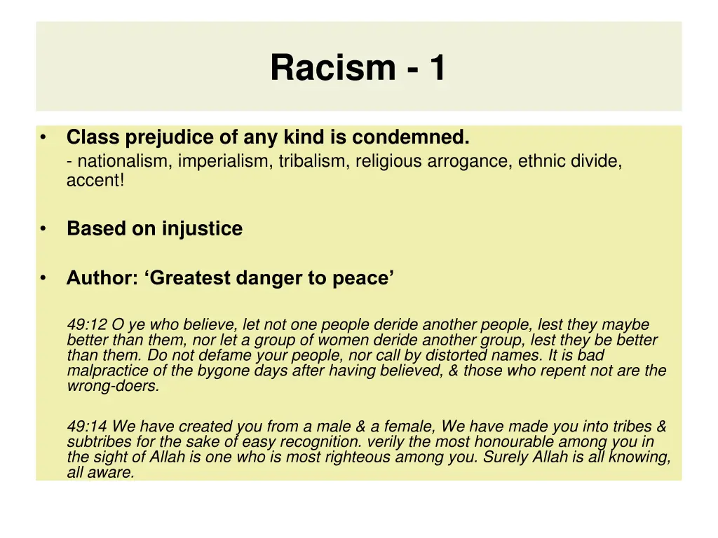 racism 1