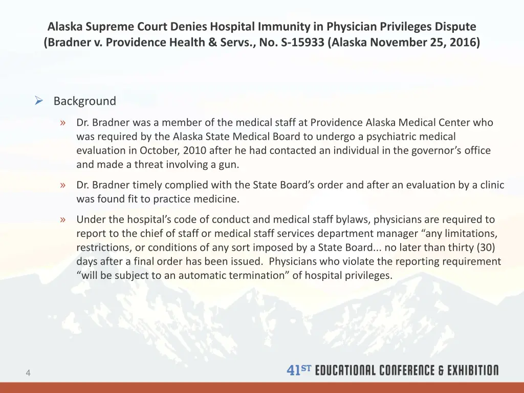 alaska supreme court denies hospital immunity