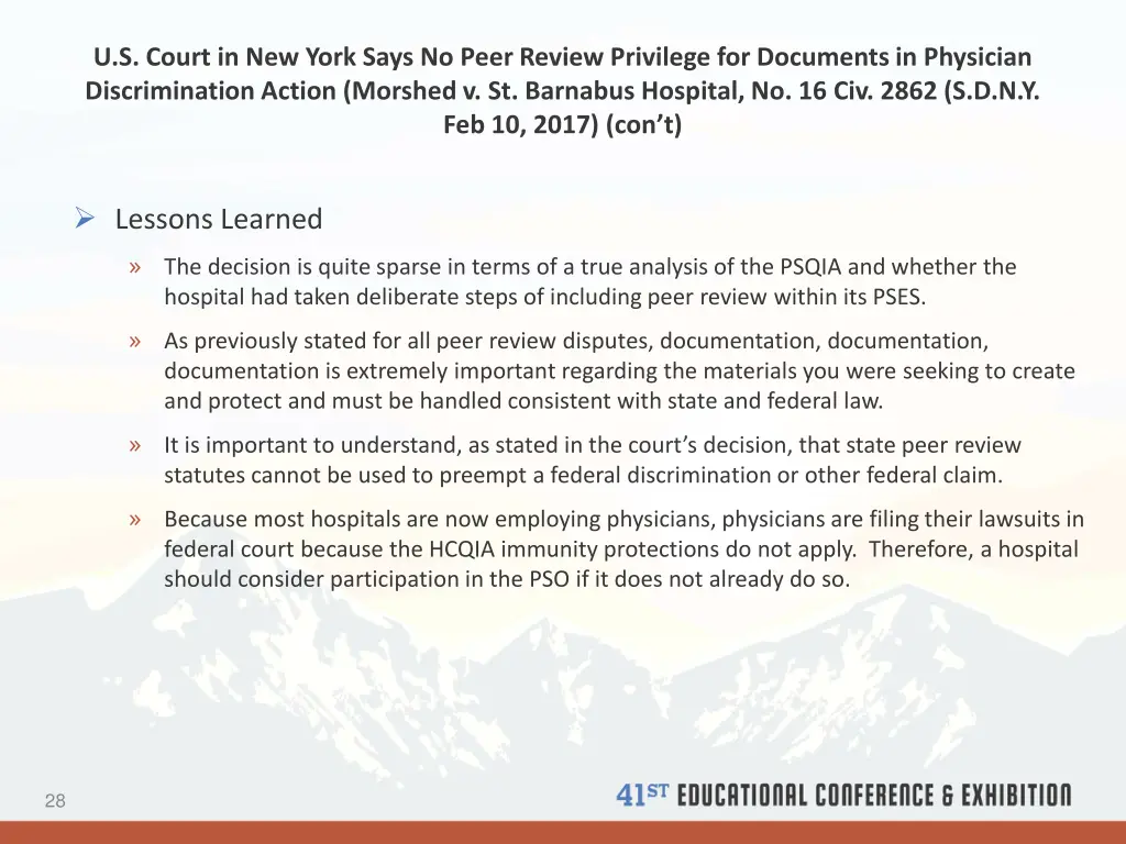 u s court in new york says no peer review 2