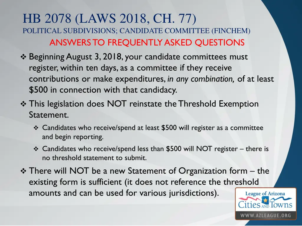 hb 2078 laws 2018 ch 77 political subdivisions 1