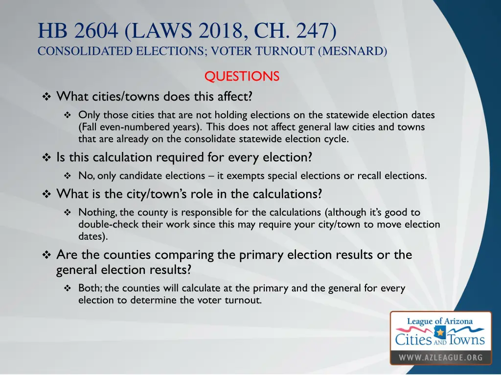 hb 2604 laws 2018 ch 247 consolidated elections 5