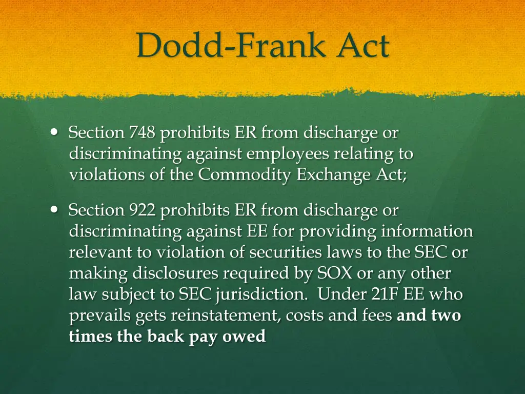 dodd frank act