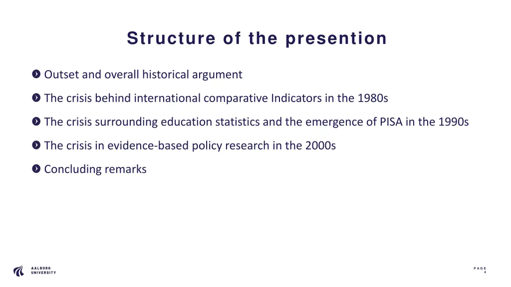 structure of the presention