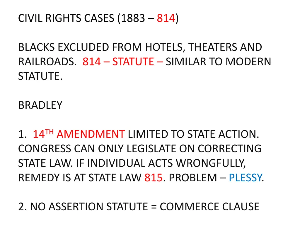 civil rights cases 1883 814