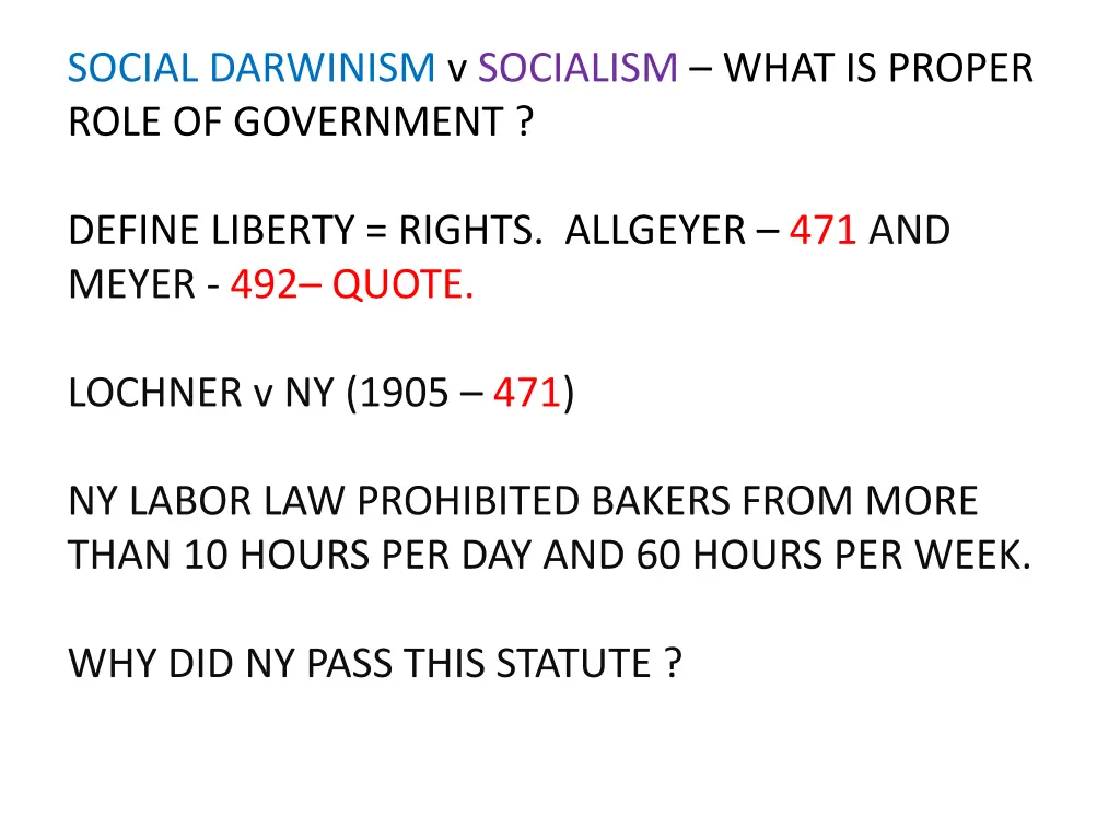 social darwinism v socialism what is proper role