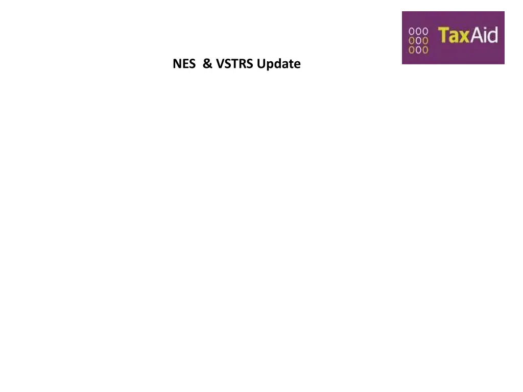 nes vstrs update