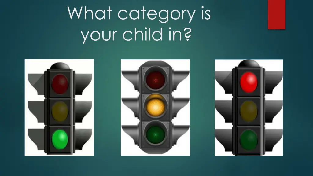 what category is your child in